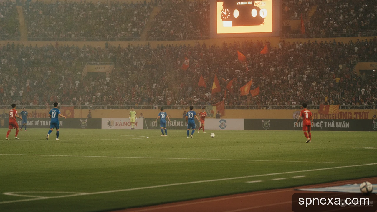 Minh họa cho Bảng xếp hạng V-League 25 26: Cách tính điểm và ví dụ về luật xếp hạng