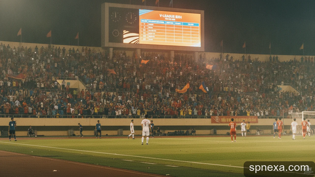 Minh họa cho Bảng Xếp Hạng V-League Mới Nhất: Giải Đáp Mọi Thắc Mắc Thường Gặp Về BXH