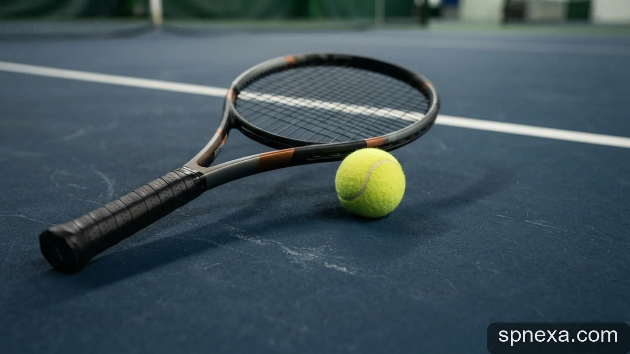 Minh họa: Cách chọn vợt tennis theo trọng lượng và kích thước cán chuẩn