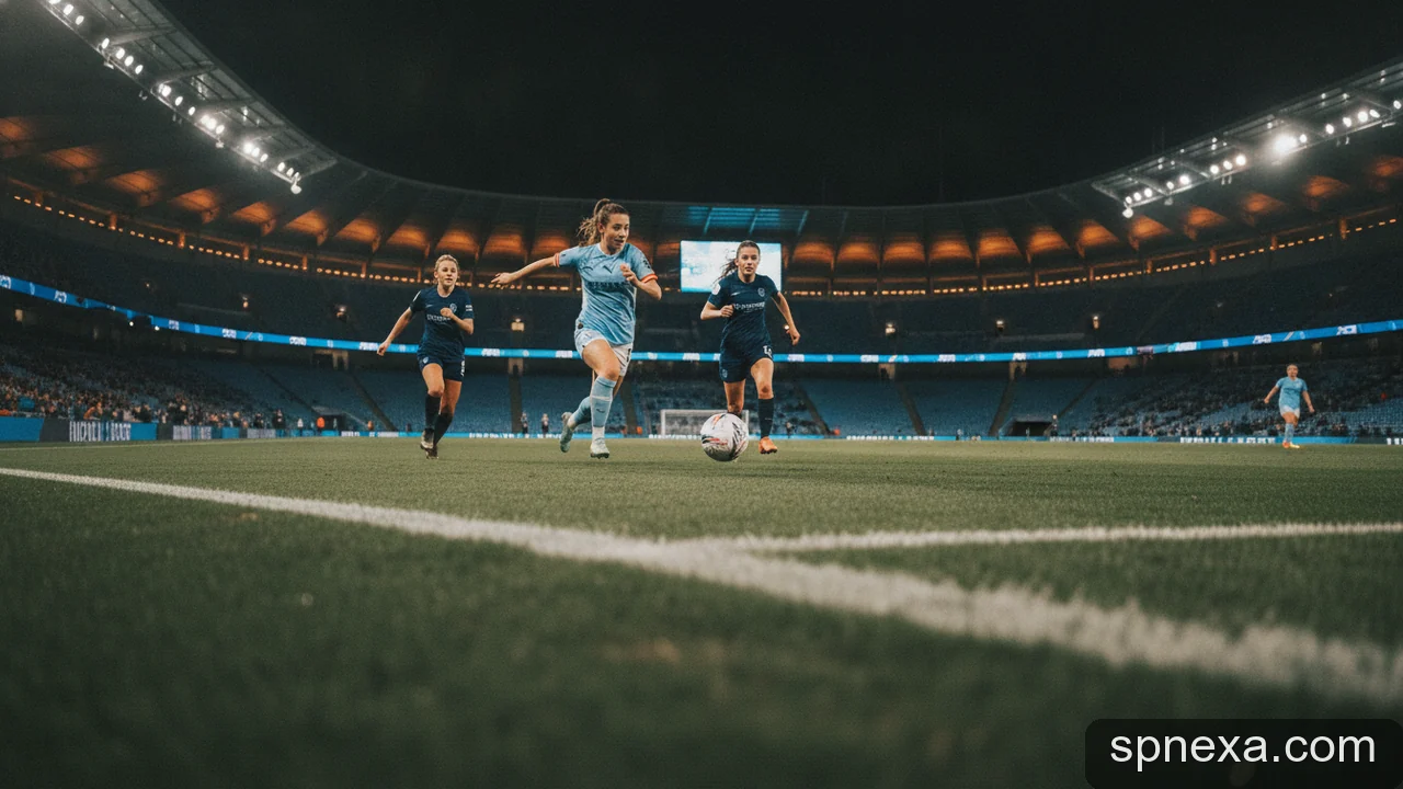 Minh họa cho Câu lạc bộ bóng đá nữ Manchester City: Phân tích chiến thuật qua ví dụ về luật việt vị và phạt đền