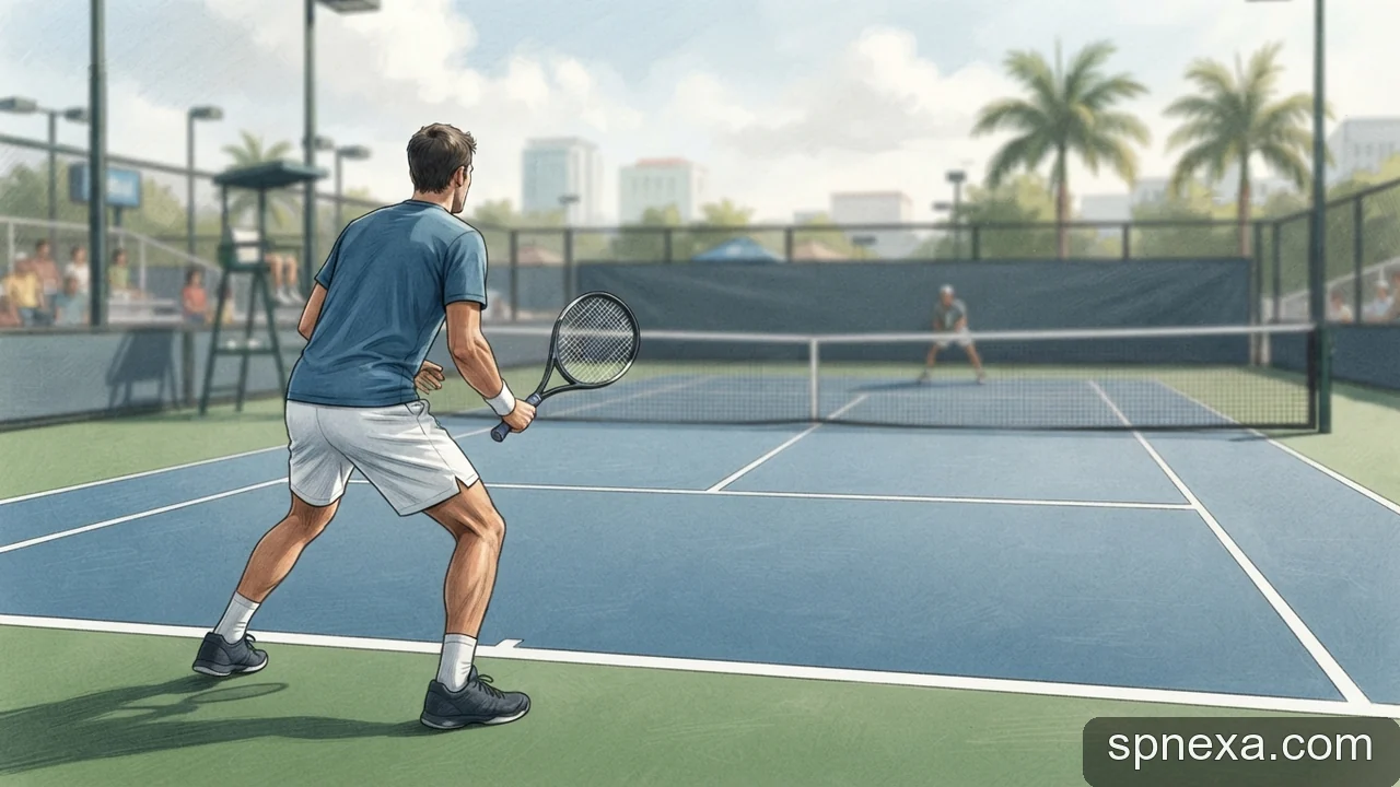 Minh họa: Chiến thuật đánh đơn trong tennis: kiểm soát khu vực và khai thác điểm yếu