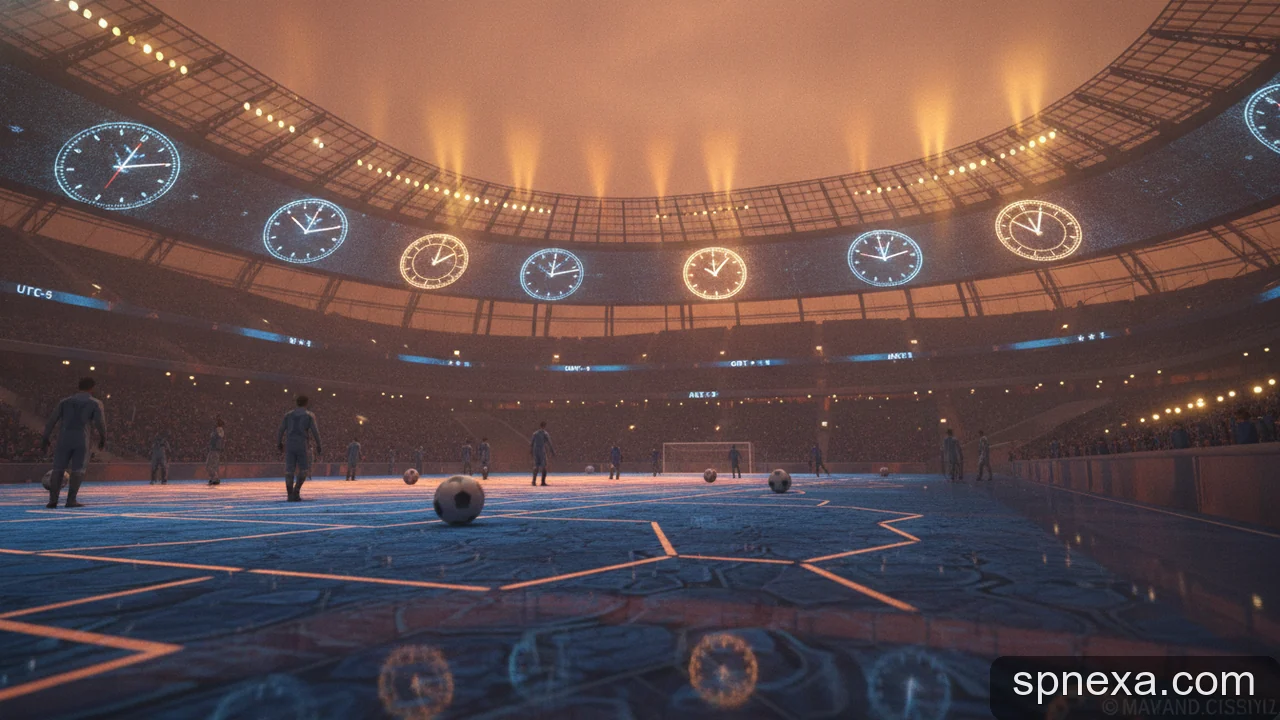 Minh họa cho Chung kết World Cup 2026 mấy giờ? So sánh vai trò múi giờ và hệ thống lịch thi đấu