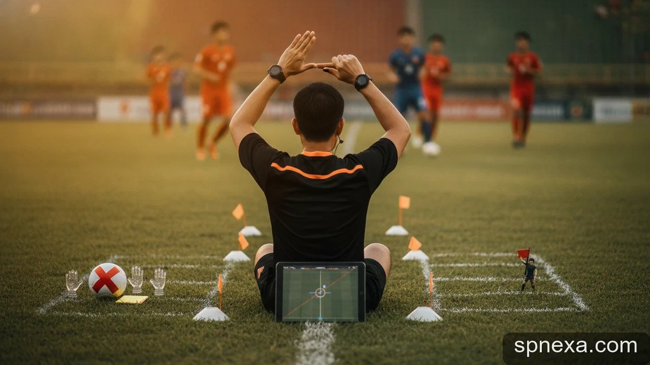 Minh họa: Kết quả bóng đá U23 Việt Nam: Giải thích các tình huống gây tranh cãi qua ví dụ thực tế