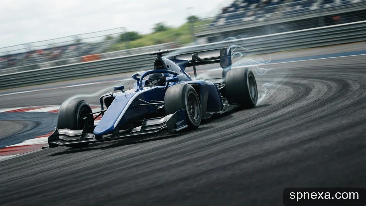 Minh họa: Khí động học xe đua: Downforce và cản gió ảnh hưởng gì đến tốc độ cua