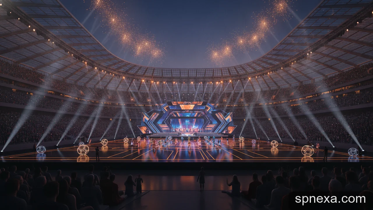 Minh họa: Lễ khai mạc World Cup 2026 mấy giờ: Hướng dẫn theo dõi sự kiện từ A đến Z