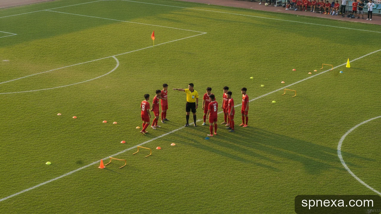 Minh họa: Lịch Thi Đấu Bóng Đá U17 Việt Nam: Giải Thích Luật Bằng Các Ví Dụ Cụ Thể Từ Trận Đấu