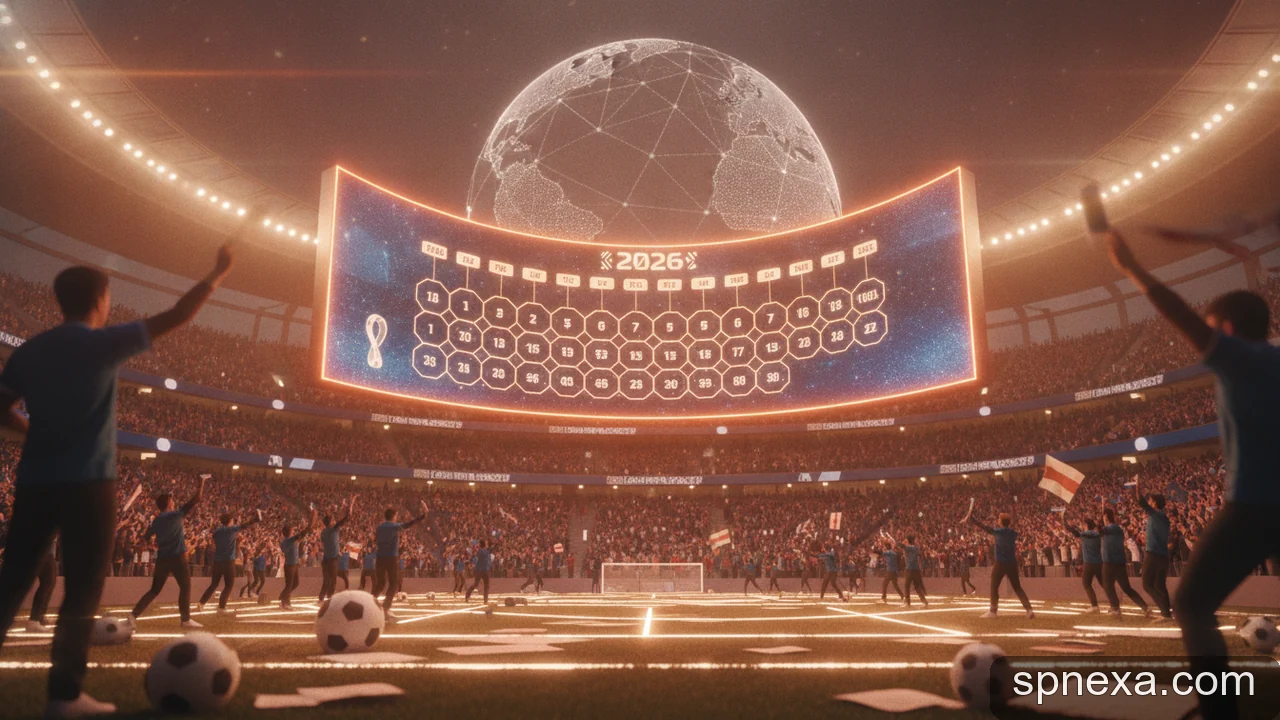 Minh họa cho Lịch World Cup bóng đá 2026: Phân tích kịch bản lịch thi đấu dựa trên một tình huống giả định
