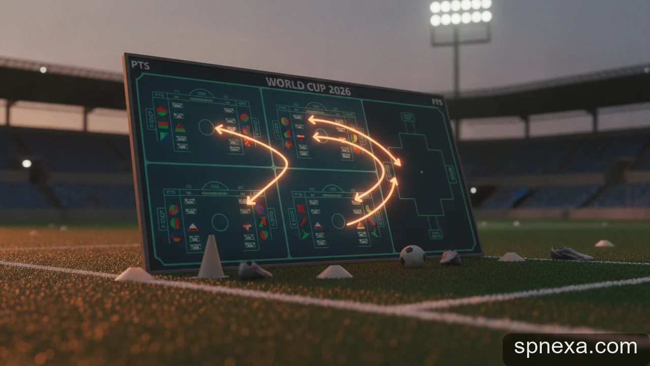 Minh họa cho Phân Tích Bảng Xếp Hạng World Cup 2026 Mới Nhất: Tình Huống Giả Định Nào Có Thể Xảy Ra?