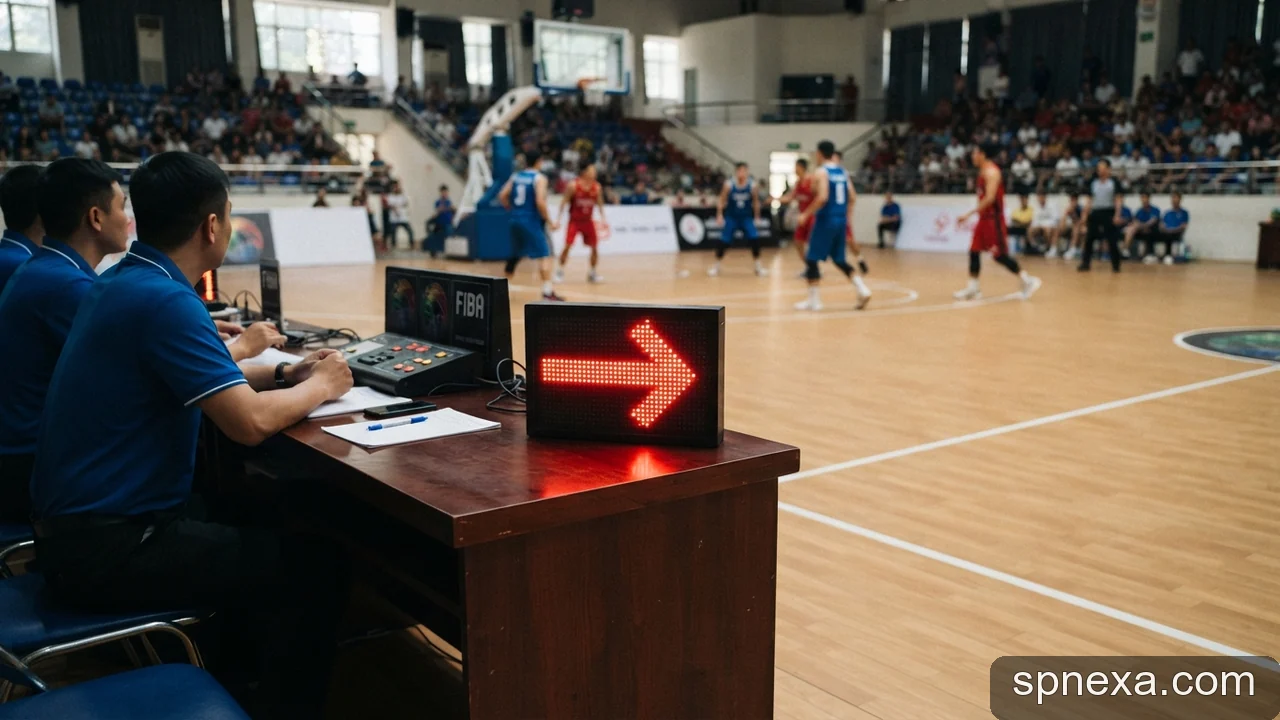 Minh họa: Possession arrow và jump ball được dùng khi nào?