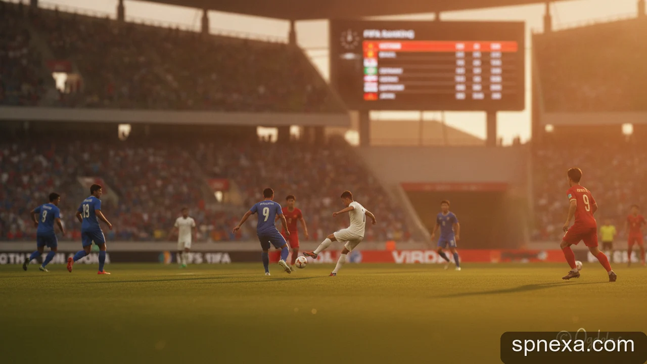 Minh họa cho Thứ hạng Đội tuyển Việt Nam trên FIFA: Giải thích luật tính điểm và ví dụ minh họa