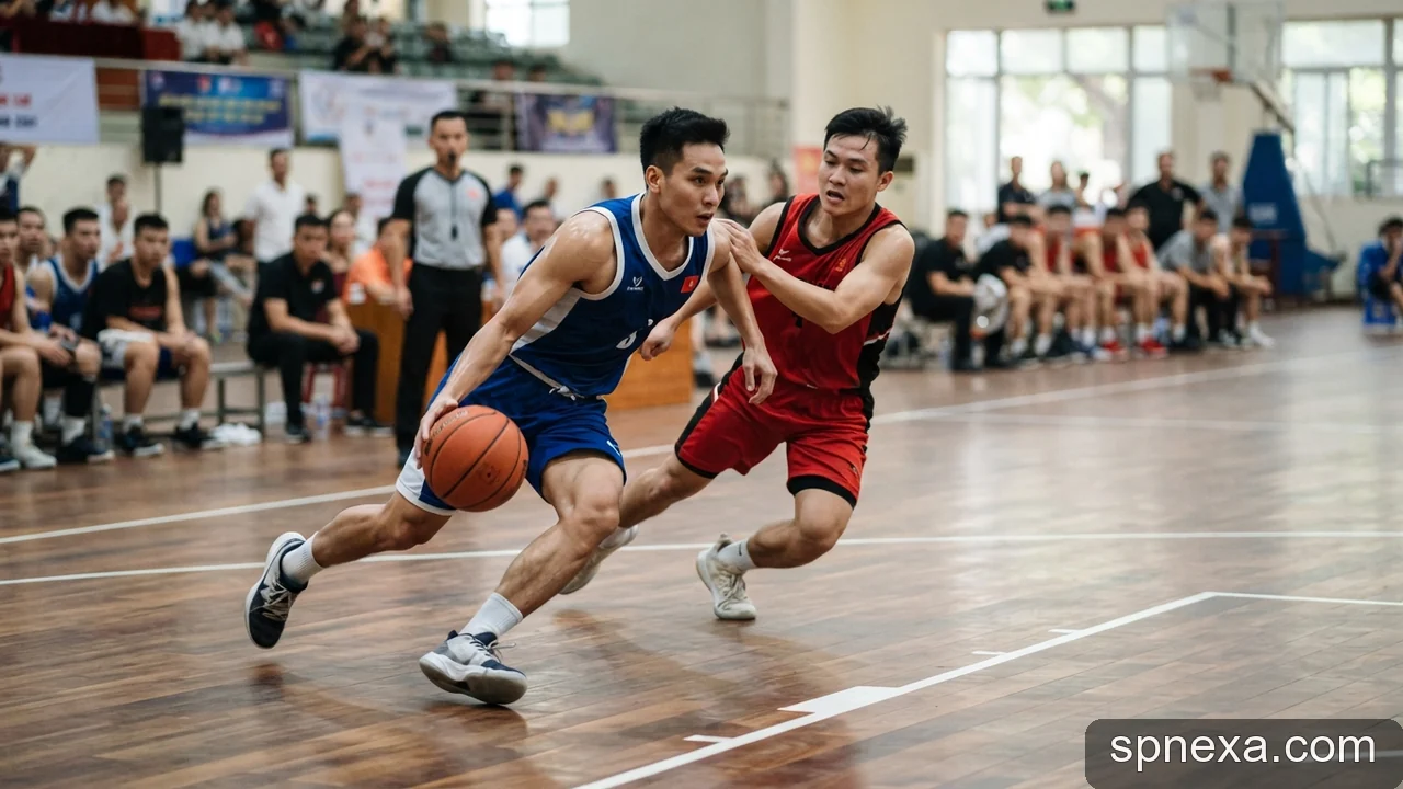 Minh họa: Tiền phong phụ SF trong bóng rổ: Sự đa năng ở hai đầu sân