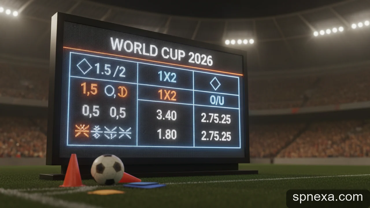 Minh họa cho Tỷ lệ cược World Cup 2026: Giải đáp các câu hỏi thường gặp về cách đọc và hiểu kèo